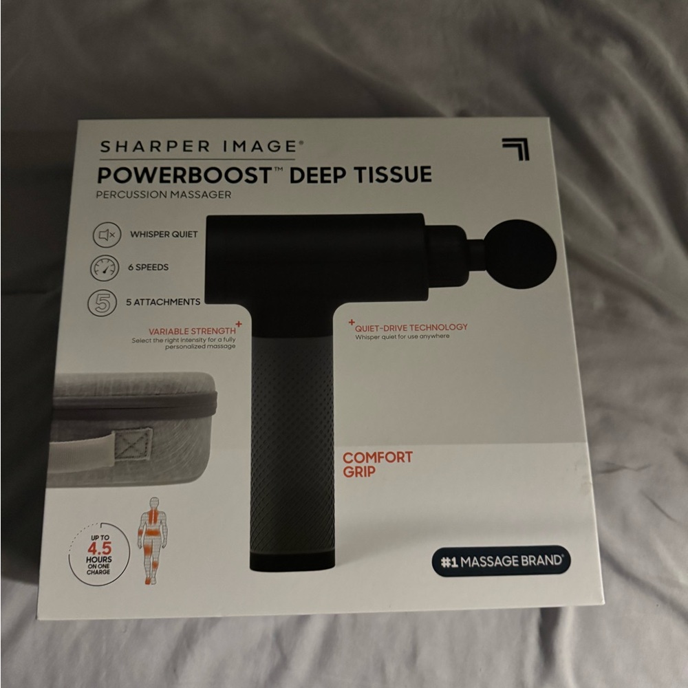 Sharper Image Black Percussion Massager - Picture 3 of 3